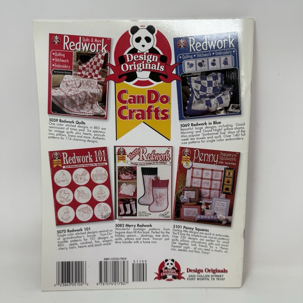 Red Revival : 66 Iron Ons Paperback Cheryl Haynes Farmhouse *Mostly Complete - Picture 2 of 6